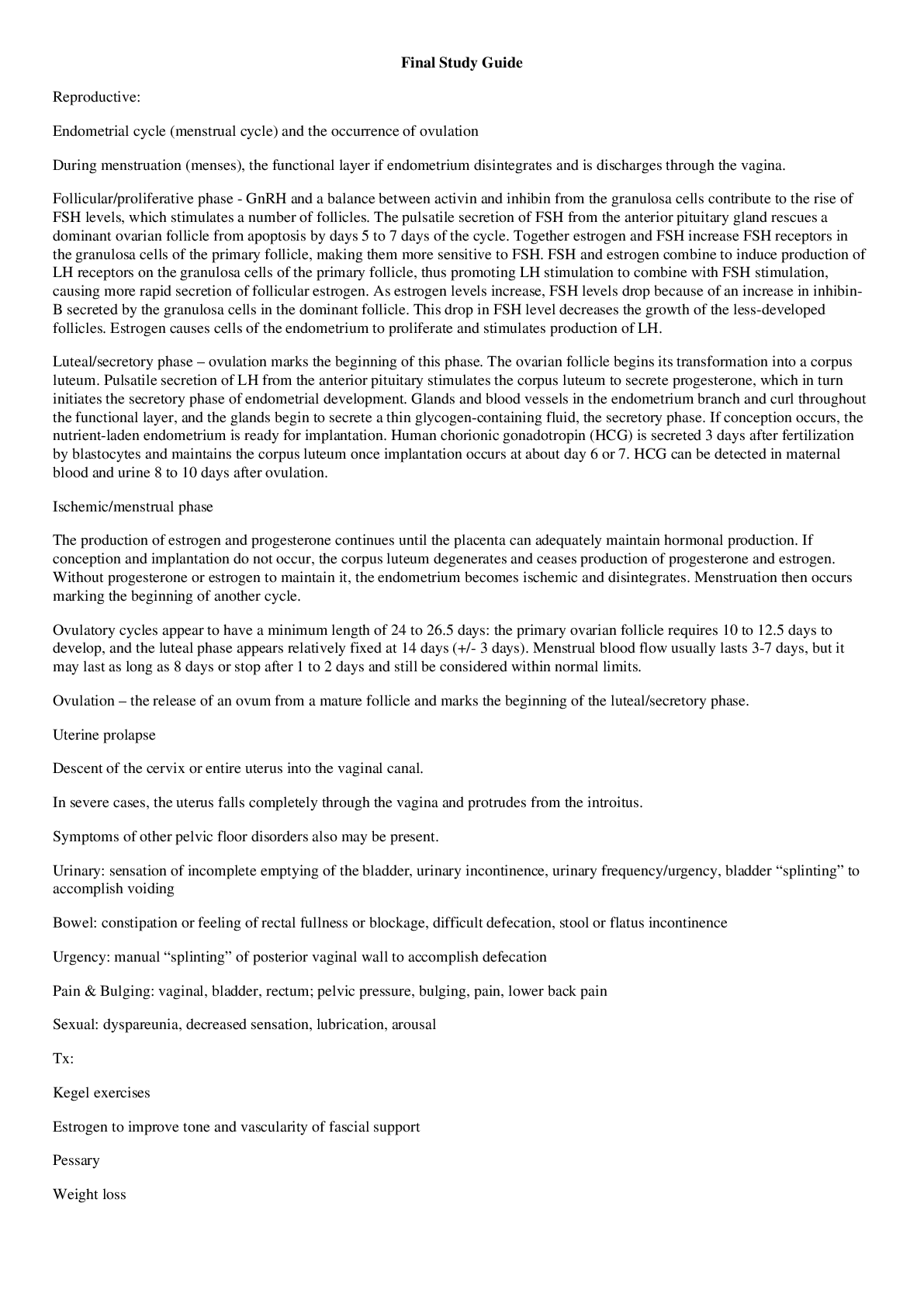 Preview image for NR 507 Advanced Pathophysiology, Final Study Guide, All Correct Questions and Answers with Explanation, Graded A+, Download to Score A+